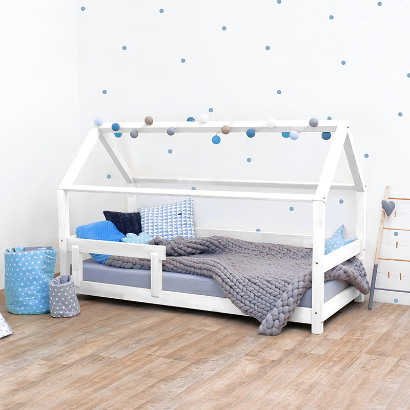Benlemi® Otroška postelja Tery 200x90 White Benlemi