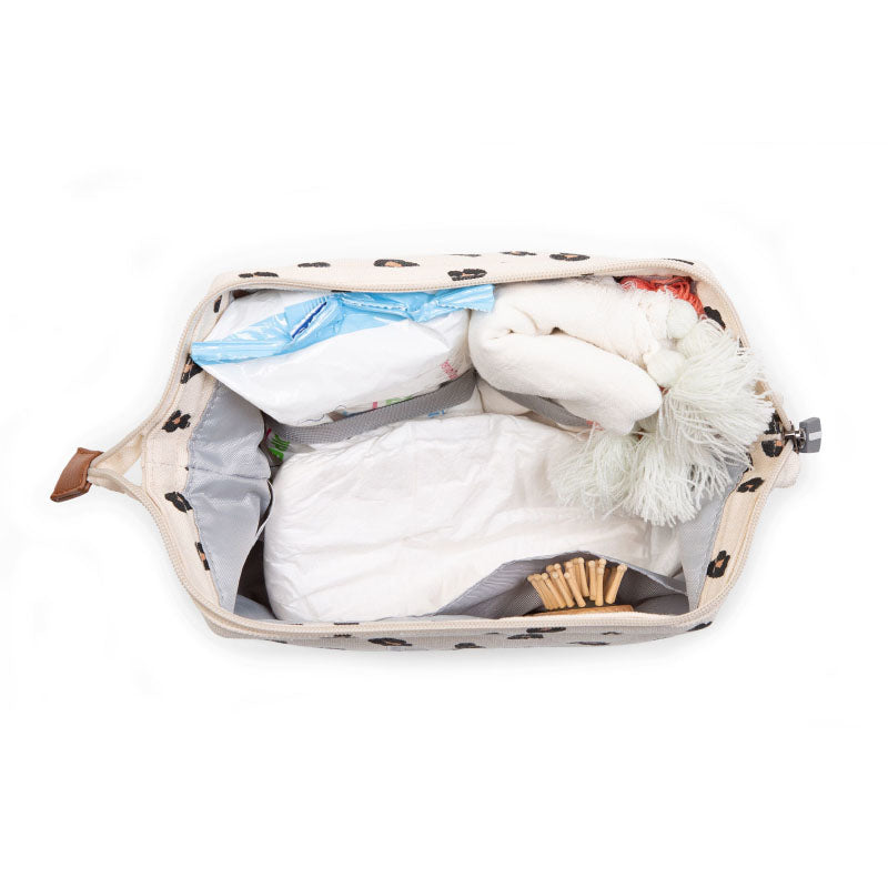 Childhome® Toaletna torbica Canvas Leopard Childhome