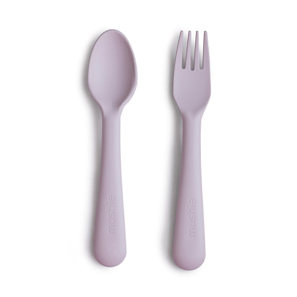 Mushie® Otroški pribor Soft Lilac Mushie