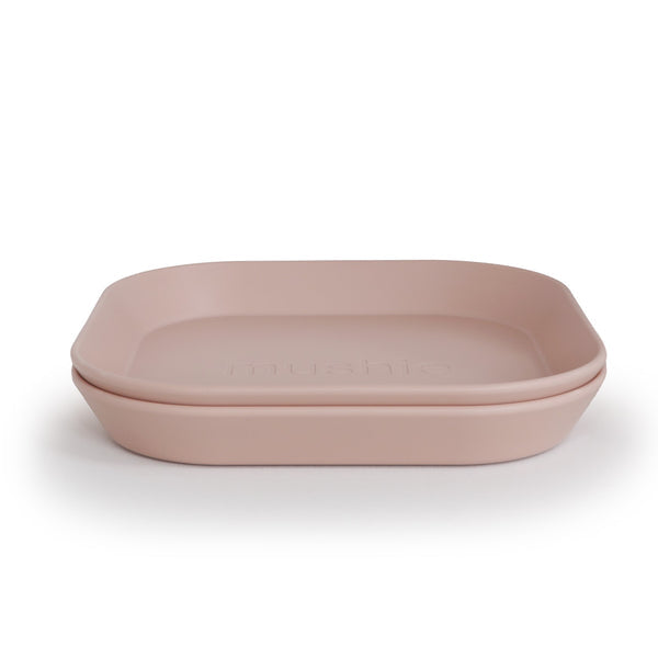 Mushie® Set dveh krožnikov Blush Mushie