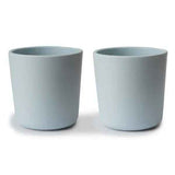 Mushie® Sada dvou kelímků Powder Blue