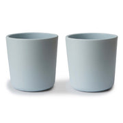 Mushie® Set dveh kozarčkov Powder Blue Mushie