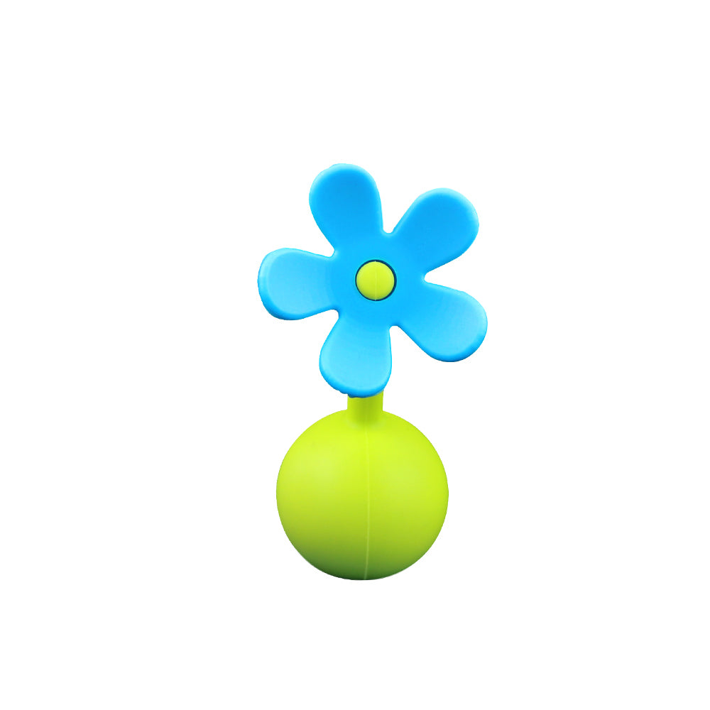 Haakaa® Silikonski pokrovček rožica Blue Haakaa