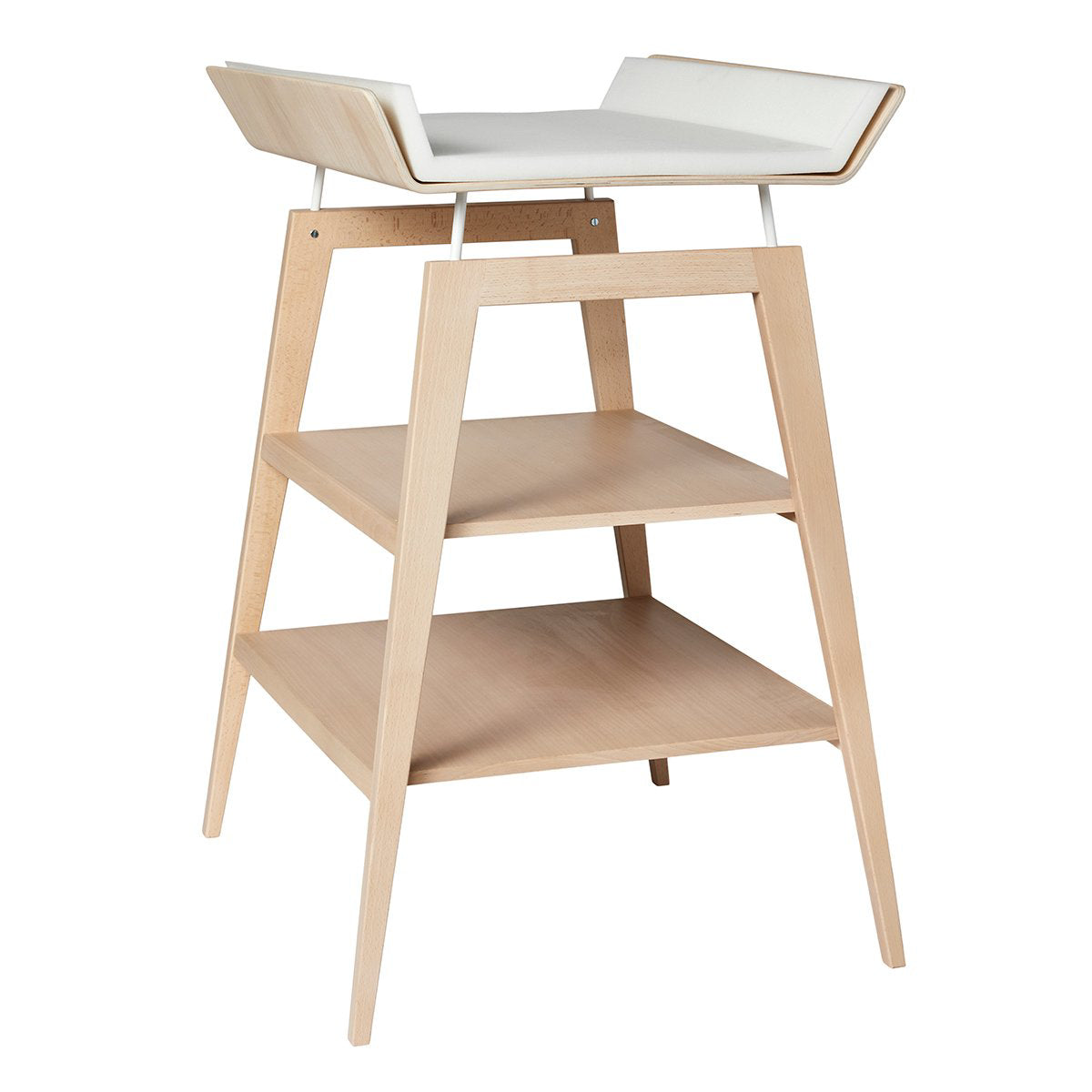 Leander® Otroška previjalna miza Linea s podlogo Bukev (Beech) Leander