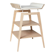 Leander® Otroška previjalna miza Linea s podlogo Bukev (Beech) Leander