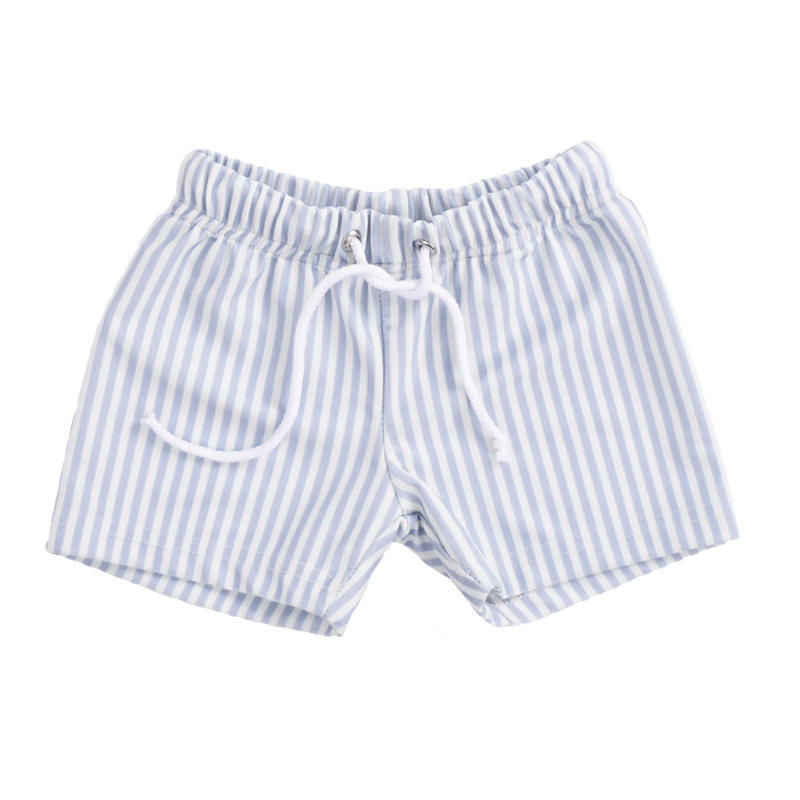 Swim Essentials® Otroške kopalke Boxer Blue/White 98/104 Swim Essentials