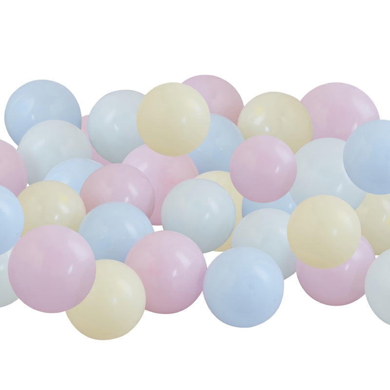 Ginger Ray® Baloni Pastel Mosaic 40 kosov Ginger Ray
