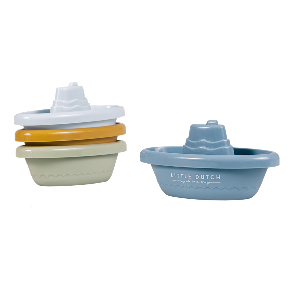Little Dutch® Igračke za v banjo ladjice Blue Little Dutch