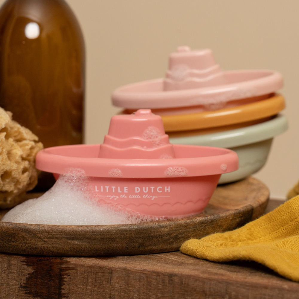 Little Dutch® Igračke za v banjo ladjice Pink Little Dutch