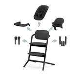 Cybex® Children's high chair Lemo 4in1 Black