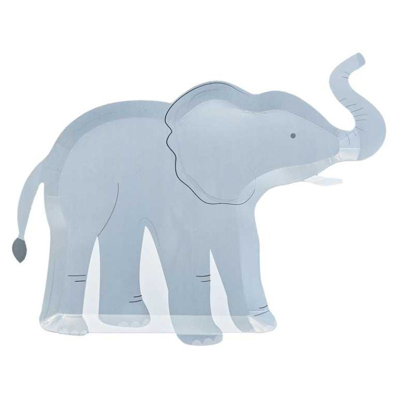 Ginger Ray® Papirnati krožniki Elephant 8 kosov Ginger Ray