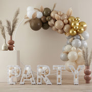 Ginger Ray® Lok iz balonov Taupe, Brown & Nude Ginger Ray