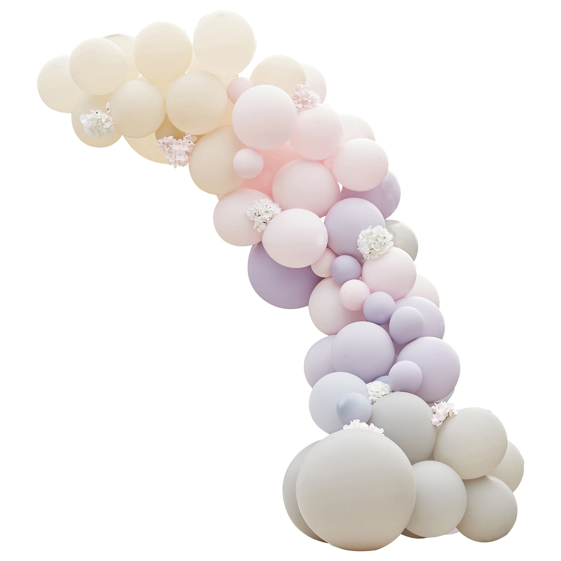 Ginger Ray® Lok iz balonov Luxe Pink, Lilac & Grey Ginger Ray