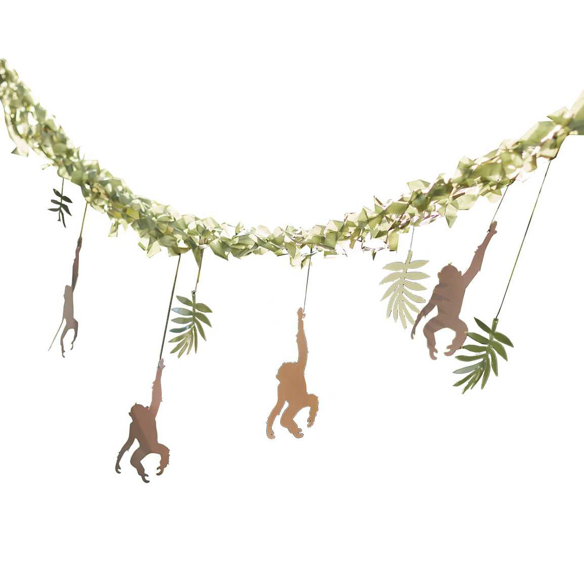 Ginger Ray® Viseča dekoracija Monkey & Leaf Jungle Ginger Ray
