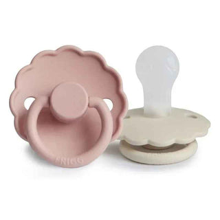 Frigg® Daisy Pacifiers Silicone Blush/Cream 