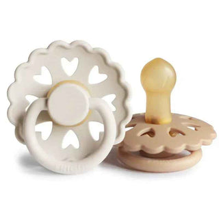 Frigg® Fairytale Pacifiers Latex The Ugly Duckling/The Emperor´s New Clothes (6-18m)