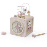 Label Label® Wooden Activity Cube Pink