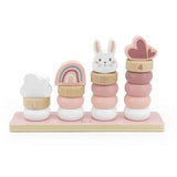 Label Label® Holz- natikanka Little Rings Pink