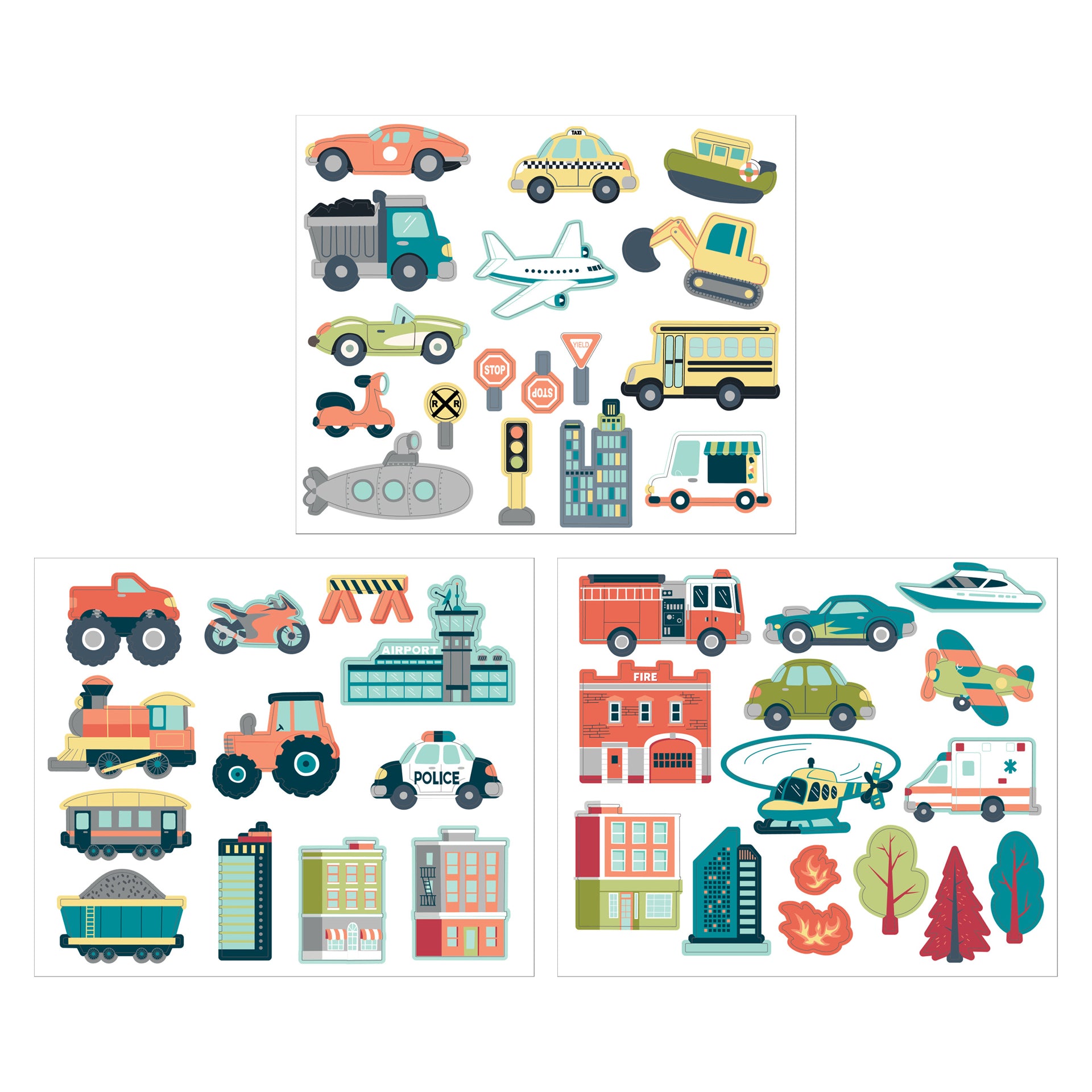 Stephen Joseph® Magnetna igra Transportation Stephen Joseph