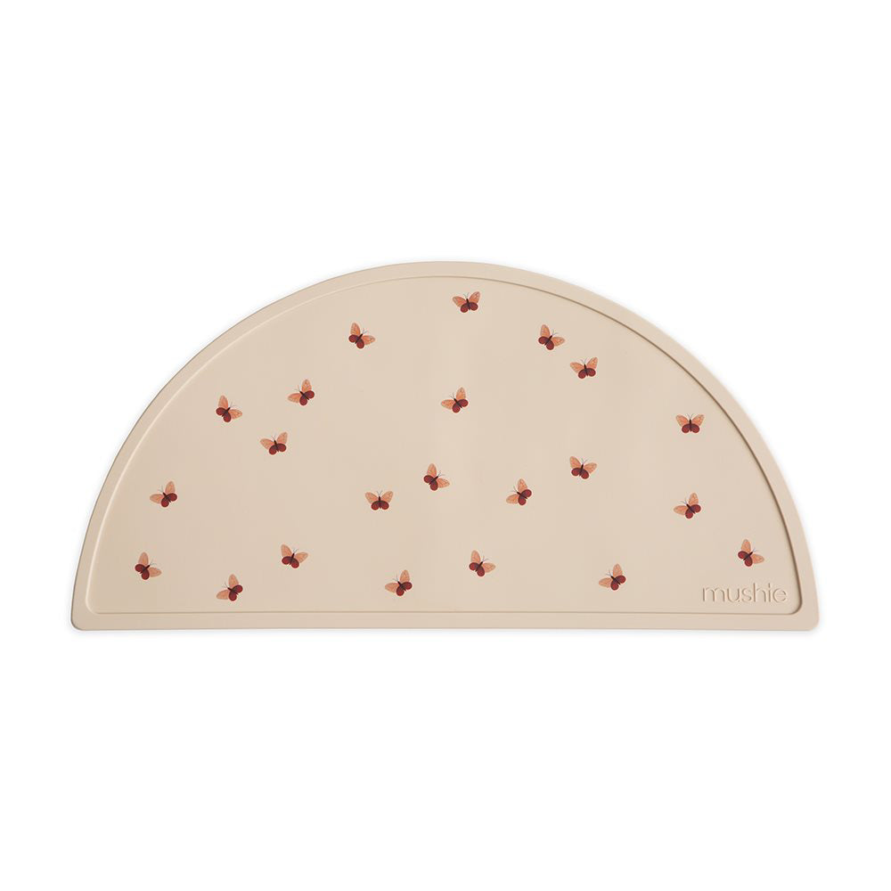 Mushie® Silikonska podloga za hranjenje Butterflies Mushie