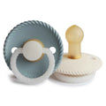 Frigg® Kaučukový dudlík Rope Stone Blue Night/Cream Night