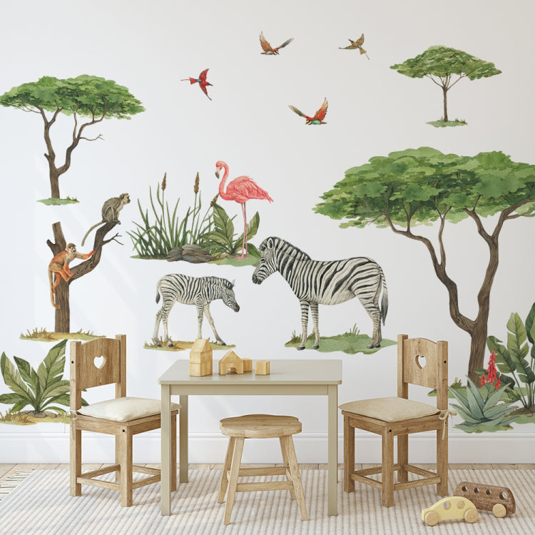 Yokodesign® Stenska nalepka komplet Safari Yokodesign