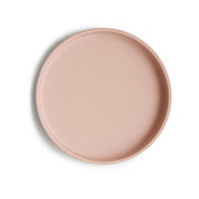 Mushie® Silikonski krožnik z vakumskim dnom Blush Mushie