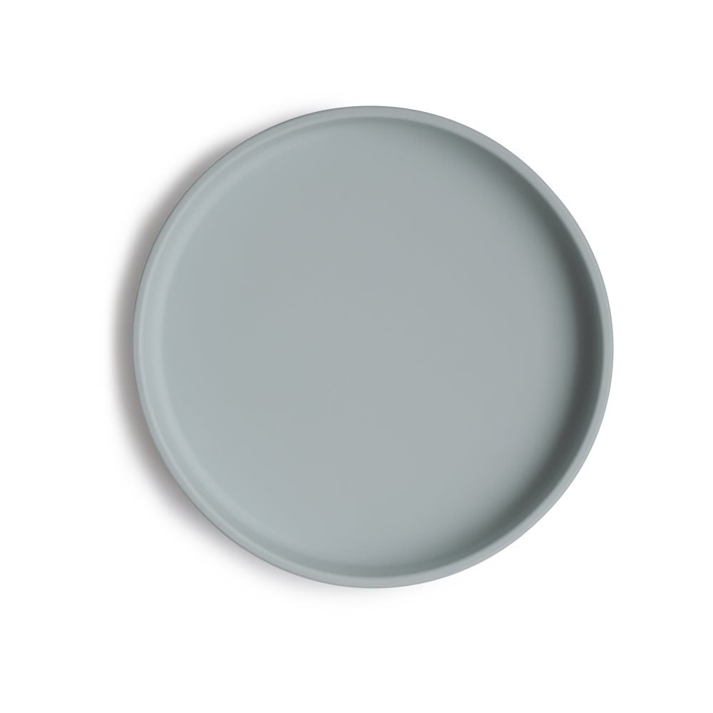 Mushie® Silikonski krožnik z vakumskim dnom Stone Mushie