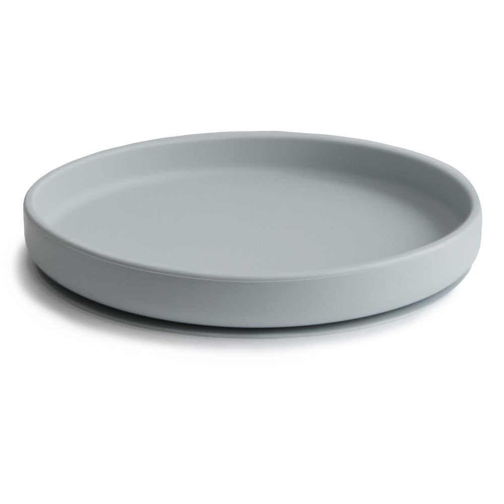 Mushie® Silikonski krožnik z vakumskim dnom Stone Mushie
