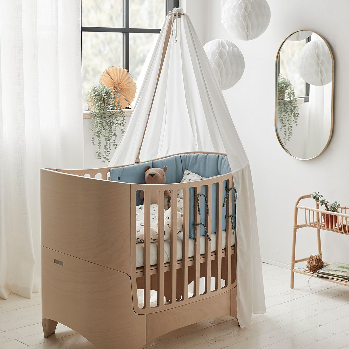 Leander® Baldahin za posteljico Classic™ White Leander