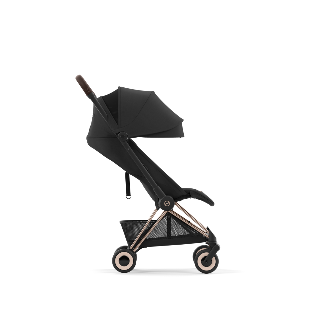 Cybex Platinum® Otroški voziček Coya™ Sepia Black (Rosegold Frame) Cybex Platinum
