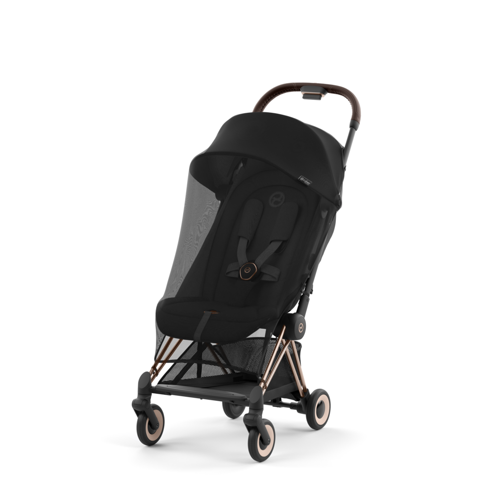 Cybex Platinum® Otroški voziček Coya™ Sepia Black (Rosegold Frame) Cybex Platinum