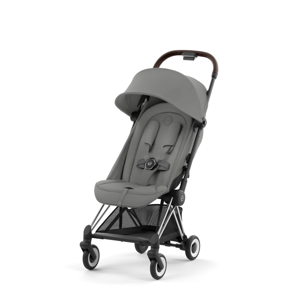 Cybex Platinum® Otroški voziček Coya™ Mirage Grey (Chrome Frame) Cybex Platinum