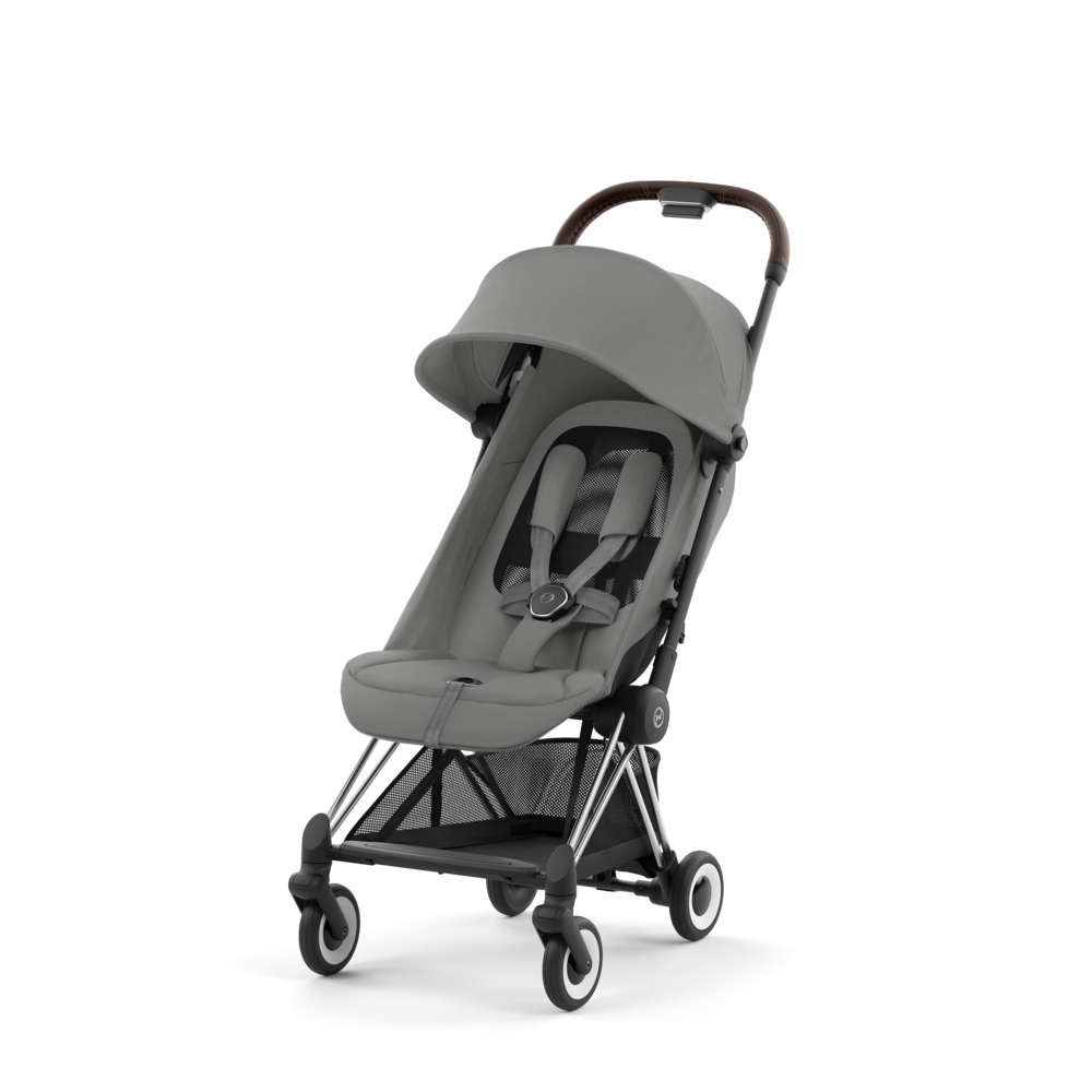 Cybex Platinum® Otroški voziček Coya™ Mirage Grey (Chrome Frame) Cybex Platinum