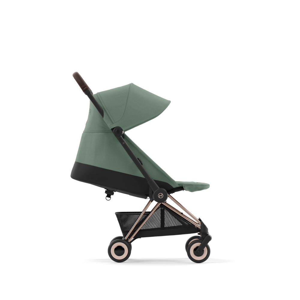 Cybex Platinum® Otroški voziček Coya™ Leaf Green (Rosegold Frame) Cybex Platinum