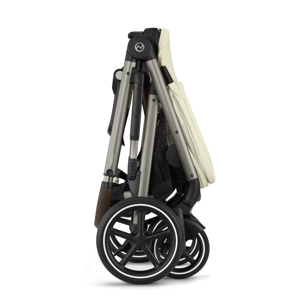 Cybex® Otroški voziček Gazelle™ Seashell Beige (Taupe Frame) Cybex