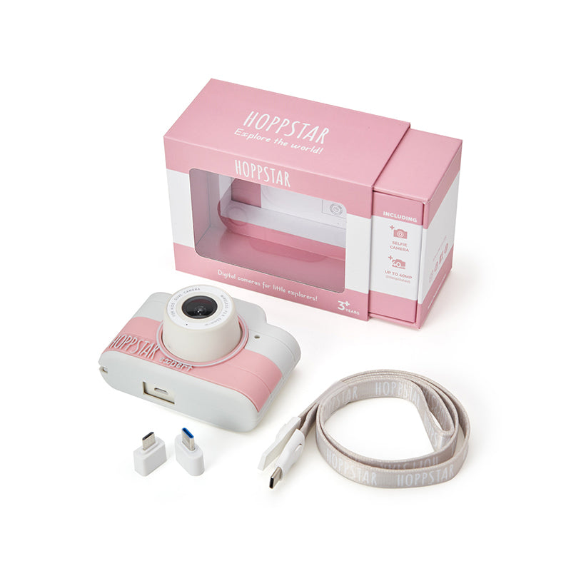 Hoppstar® Otroški digitalni fotoaparat s kamero Expert Blush Hoppstar
