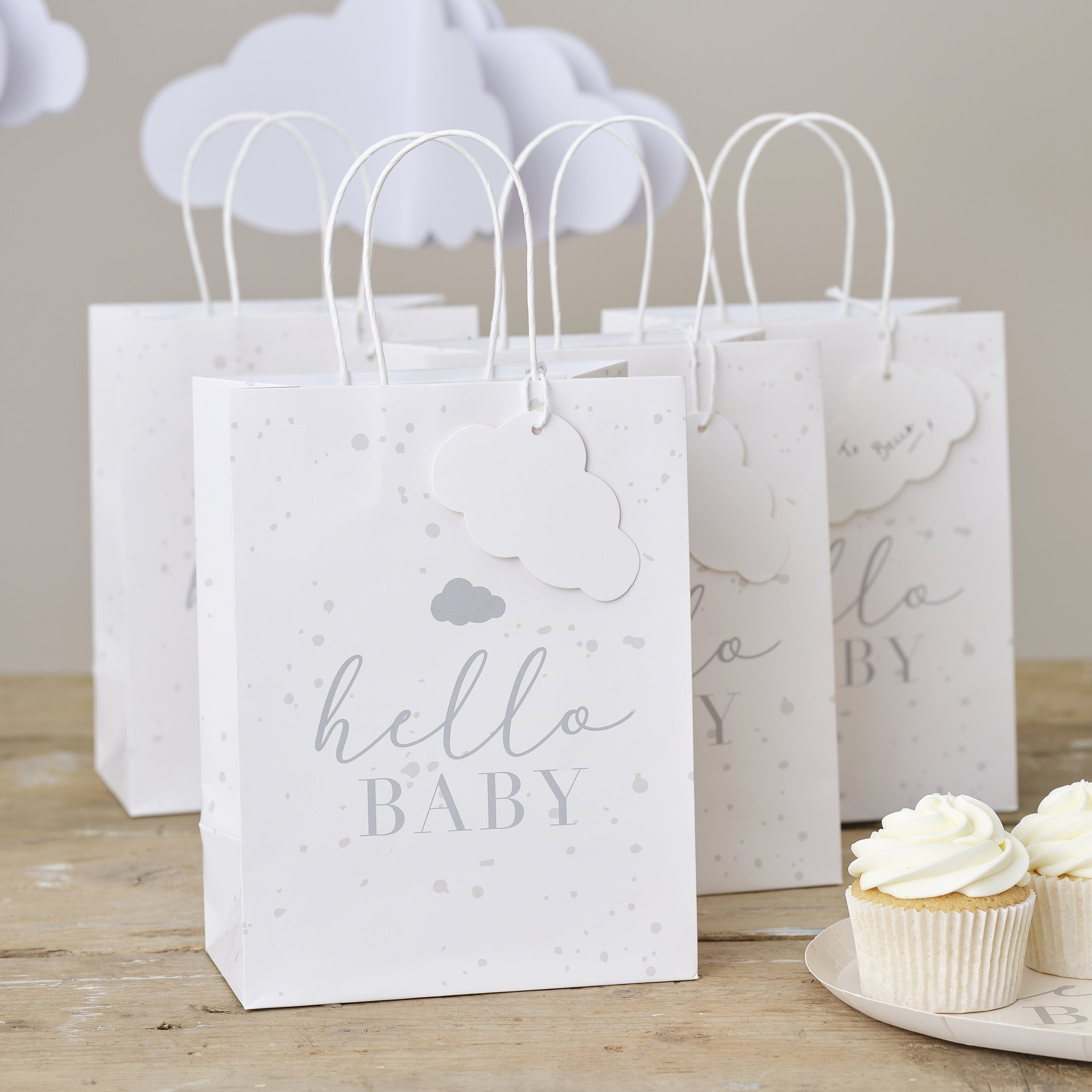 Ginger Ray® Darilne vrečke Hello Baby Cloud 5 kosov Ginger Ray