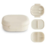 Mushie® Lunch Box Ivory/Sand
