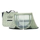 AeroMoov® Travel cot Seashell Olive
