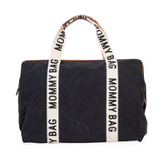 Childhome® Previjalna torba Mommy Bag Signature Canvas Black Childhome