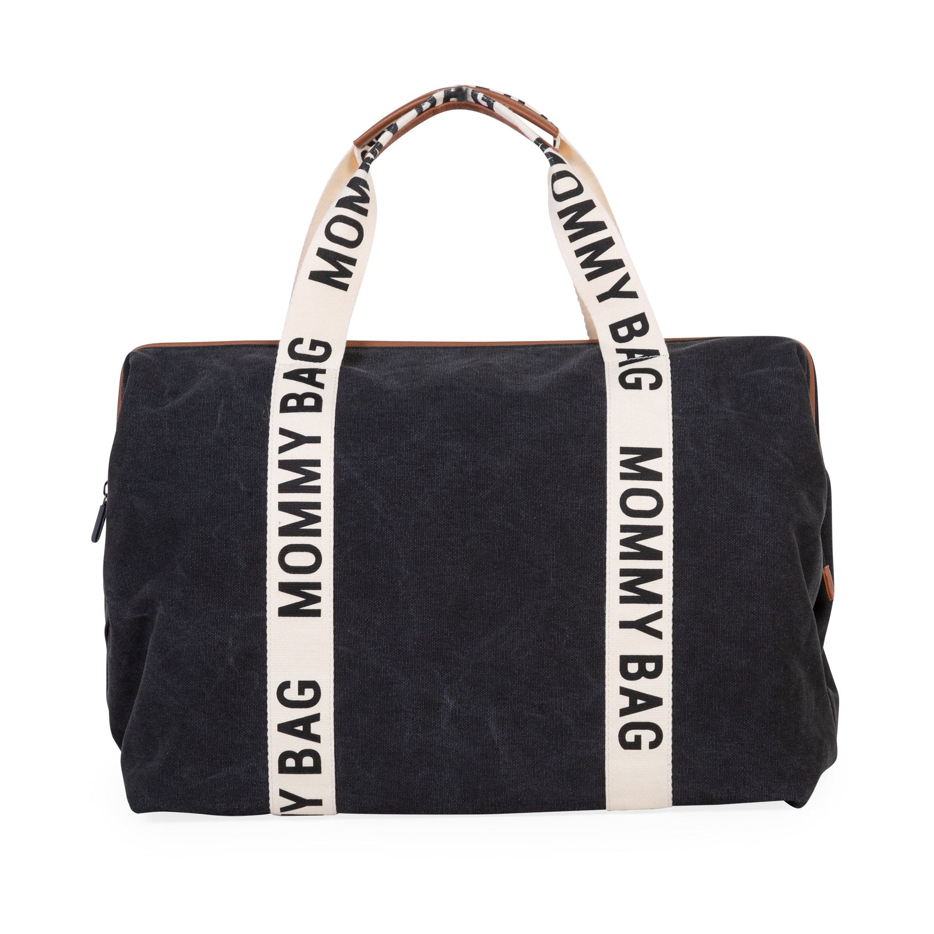 Childhome® Previjalna torba Mommy Bag Signature Canvas Black Childhome