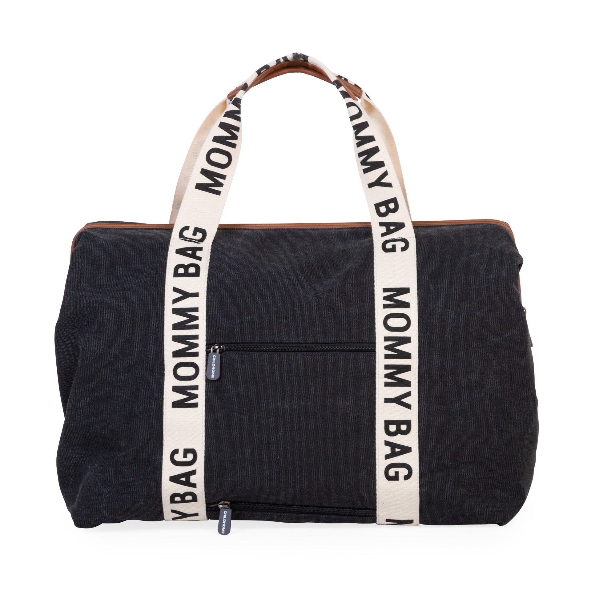 Childhome® Previjalna torba Mommy Bag Signature Canvas Black Childhome