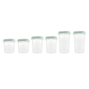 Miniland® Set 6 posodic za shranjevanje Mint 200/250/300ml Miniland