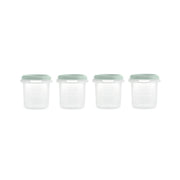 Miniland® Set 4 posodic za shranjevanje Mint 200ml Miniland