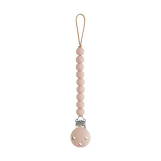 Mushie® Pacifier Clips Hera Blush
