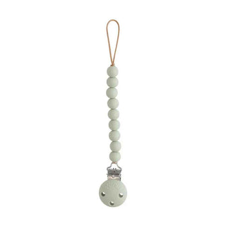 Mushie® Pacifier Clips Hera Sage