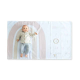 Evibell® Baby milestone blanket Blush