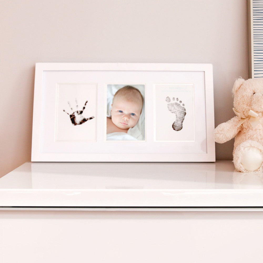 Pearhead® Stenski okvir - Dvojni odtis s črnilom in slika White Pearhead