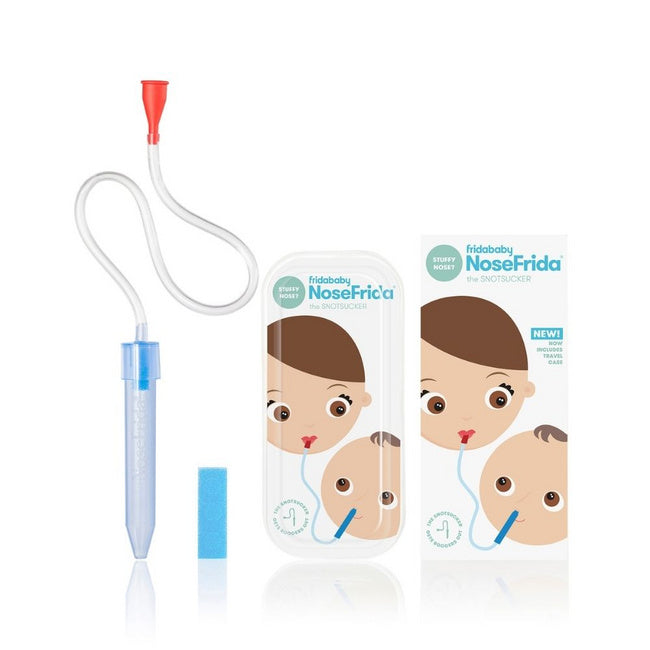 Fridababy® Otroški nosni aspirator Snotsucker s potovalno torbico (0+m) Frida